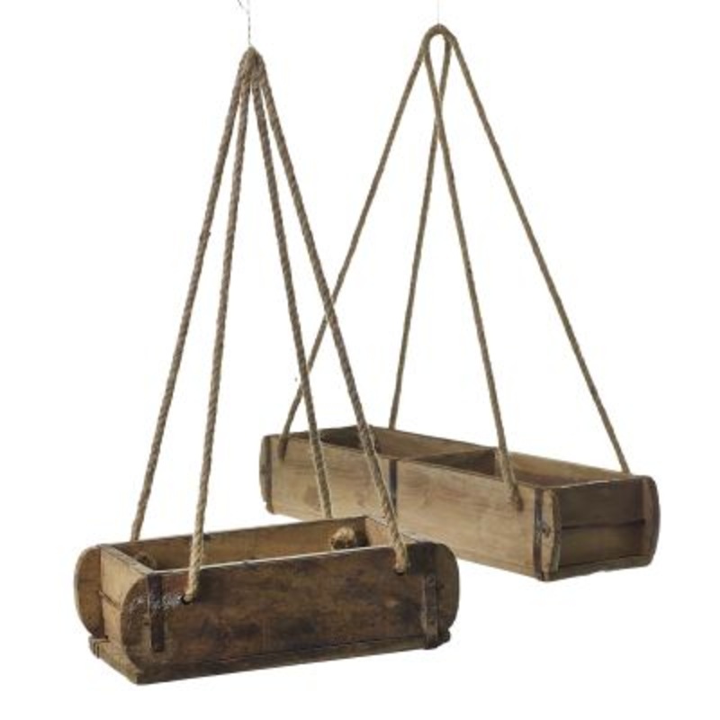 Rustic Vintage Brick Mould Hanging Planter