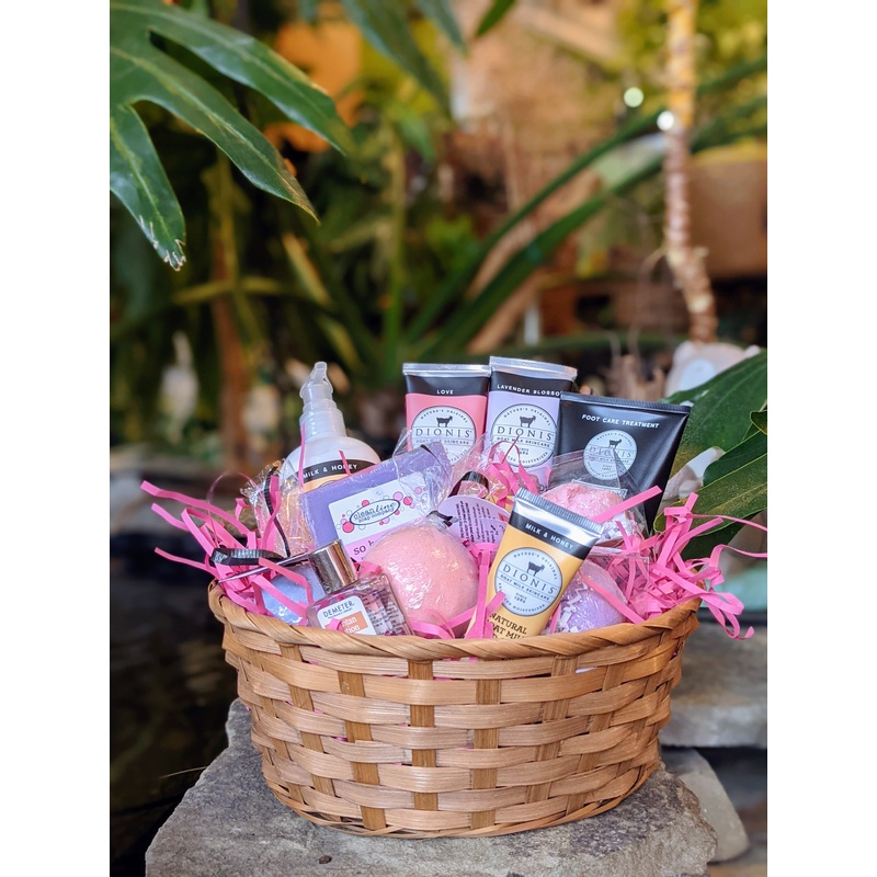 Spa Day Gift Basket-Standard (Pictured) & Deluxe & Premium