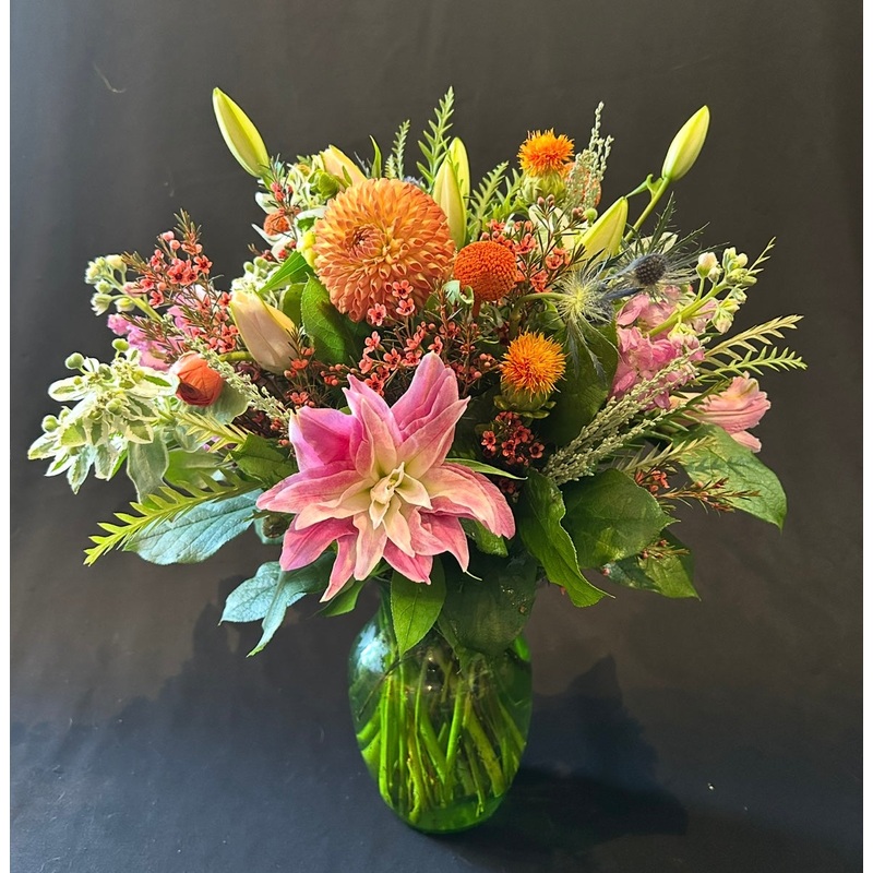 Designers Choice in a Vase-Standard & Deluxe & Premium