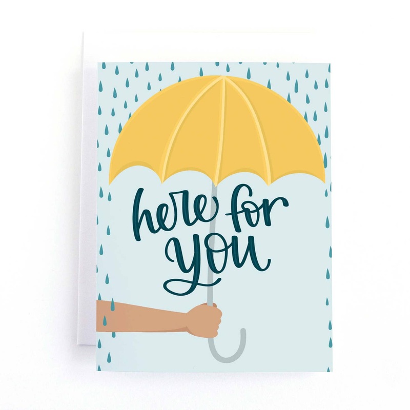 Here For You Sympathy Card