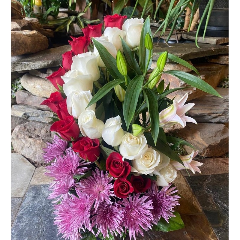 Roses from the Balcony-Standard (Pictured) & Deluxe & Premium