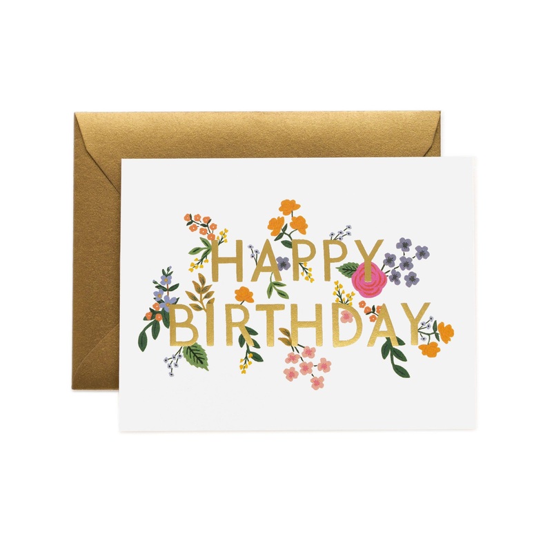 Wildwood Birthday Card