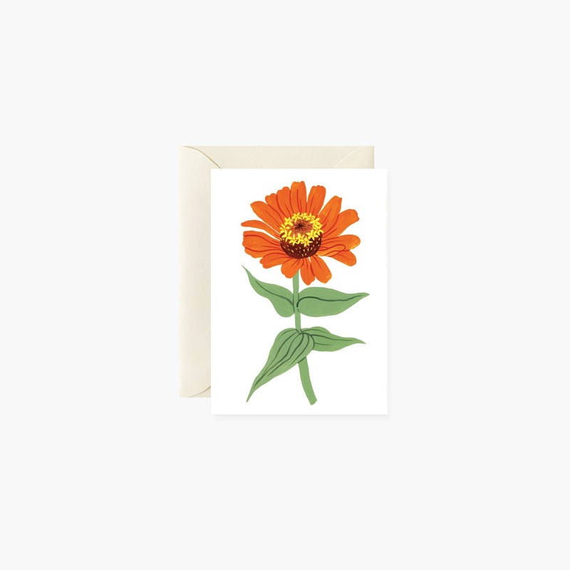 Zinnia | mini card