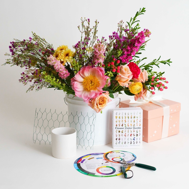 DIY Flower Arrangement Kit + Fresh Flowers
