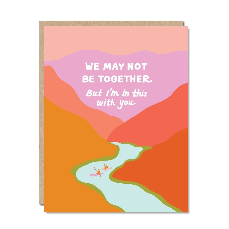 In This with You Sympathy Card