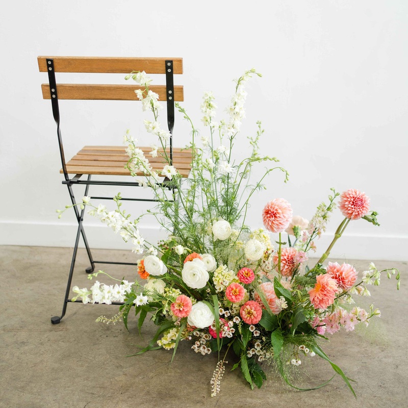 Meadow Aisle Marker-Custom Palette & Neutral and Elegant & Bright and Cheery & Dark and Moody