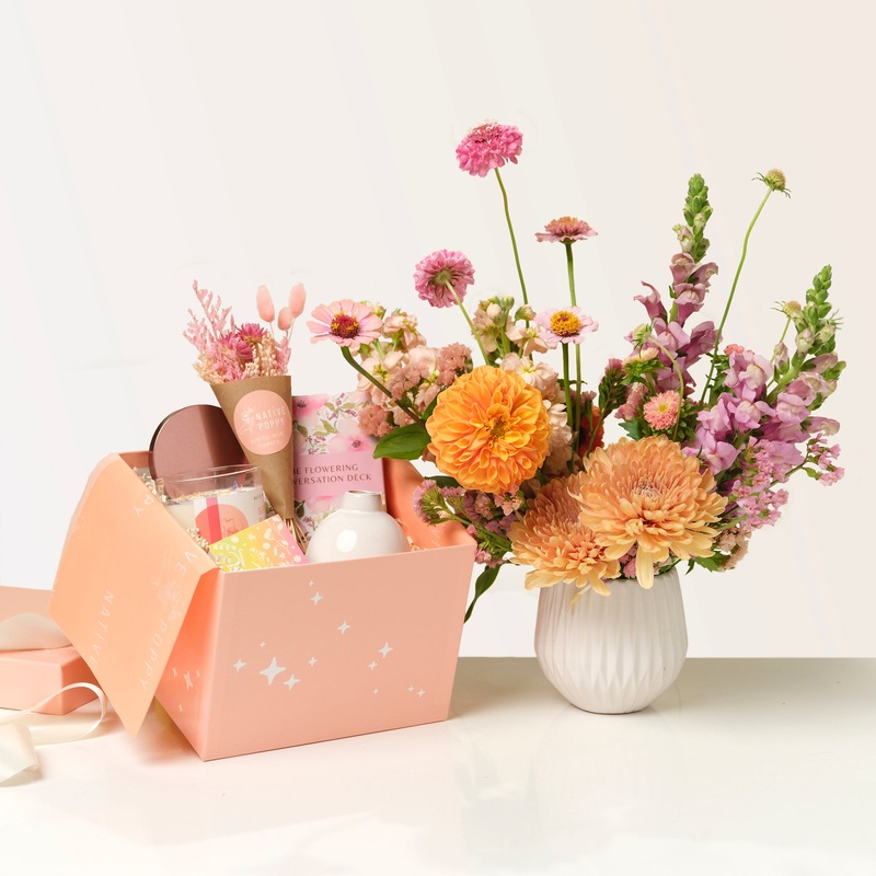 Cozy at Home Box + Blooms