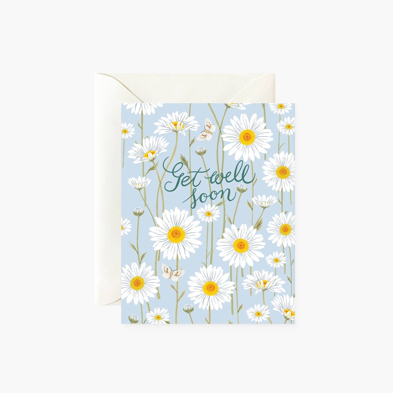 Floral Get Well Soon Card | Botanica Paper Co.