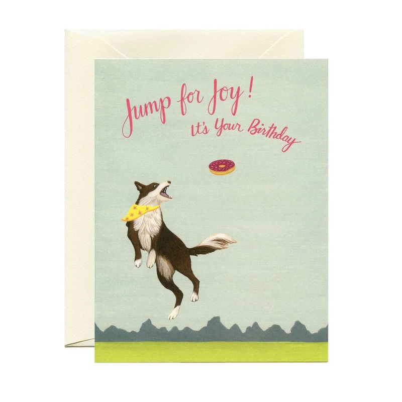 Jump for Joy Birthday Card | Yeppie Paper
