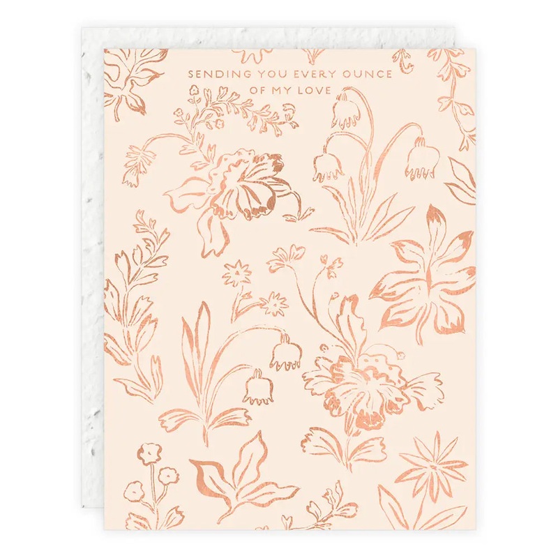 Ounce of Love – Sympathy Card