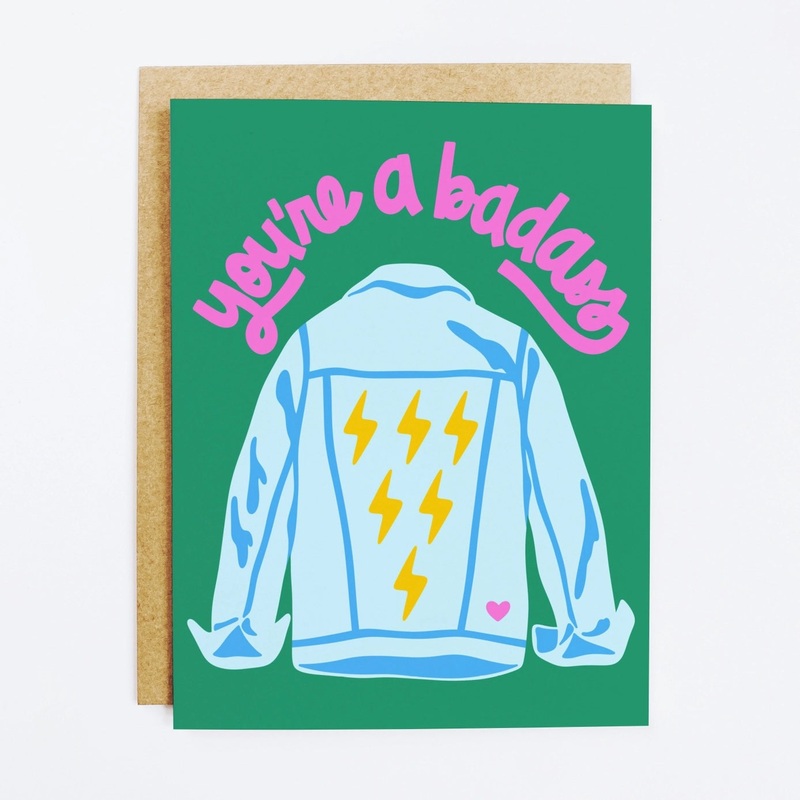 You’re a Badass Card | K+S Design Co.