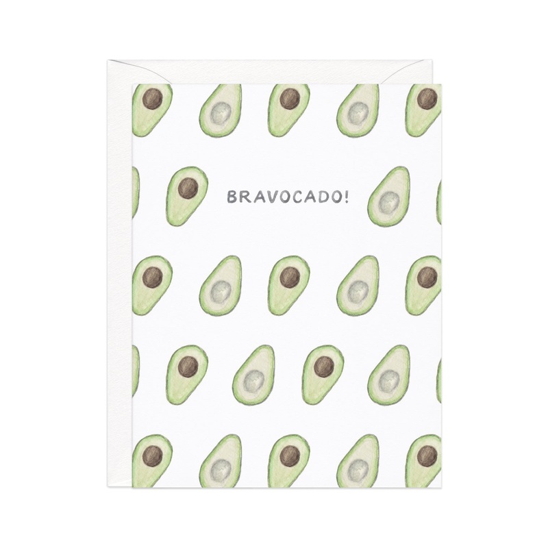 Bravocado Congrats Card | Amy Zhang