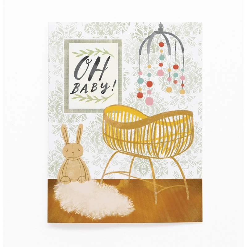 Oh Baby! Nursery Card