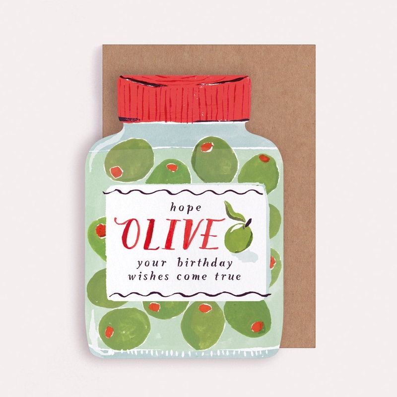 Olive Jar Birthday Card | Sister Paper Co.