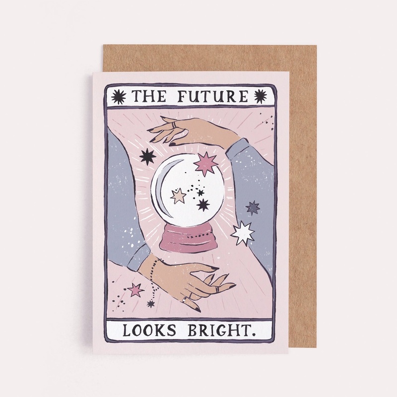 The Future Looks Bright Card | Sister Paper Co.