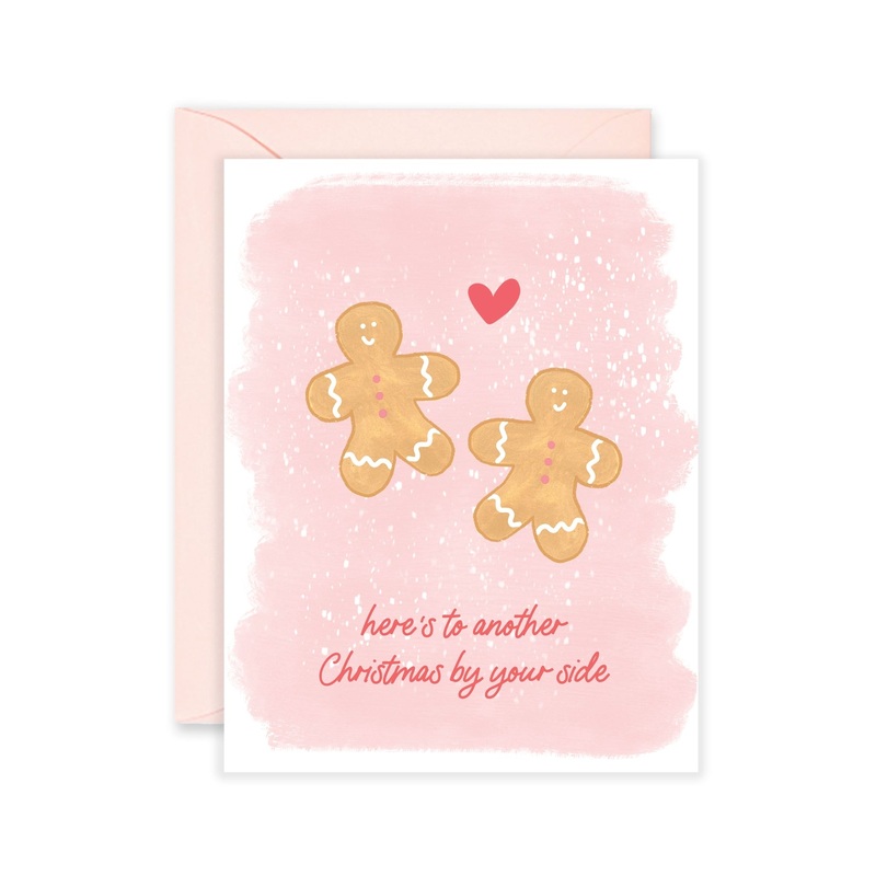 Gingerbread Couple Christmas Card