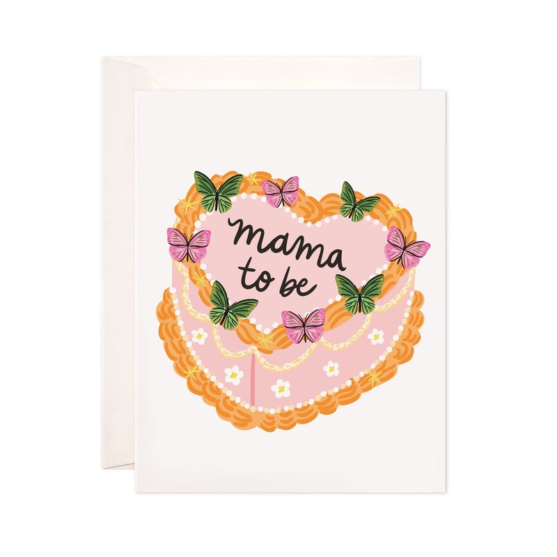 Mama To Be Cake Card