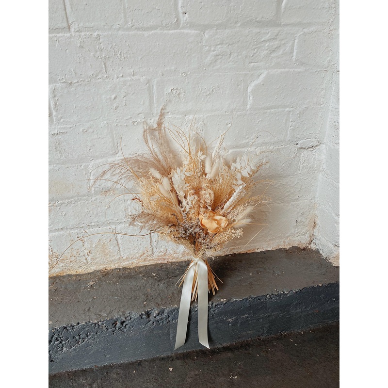 Dried Flower Girl Bouquet