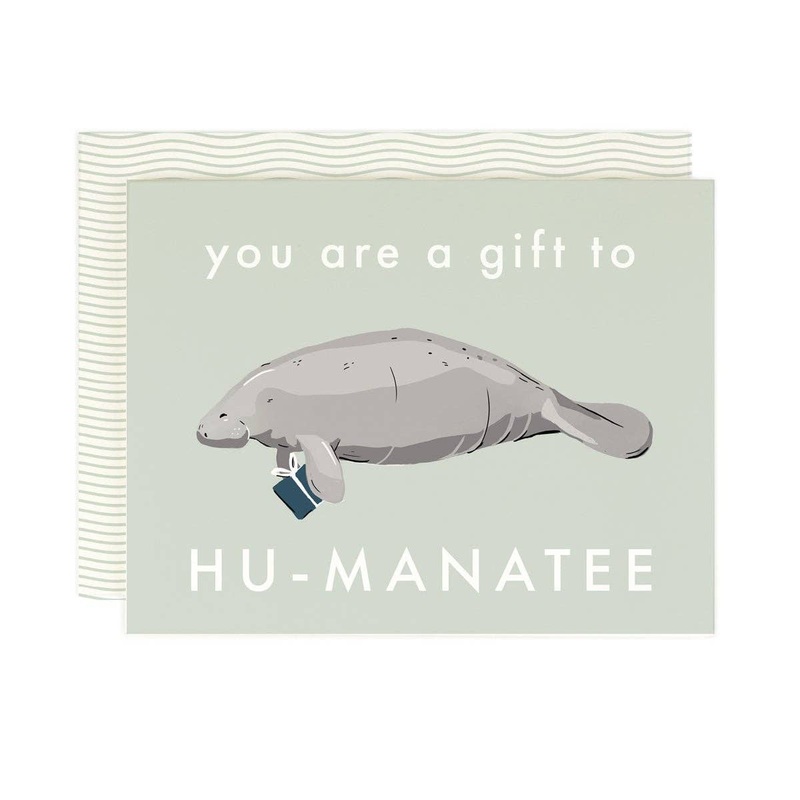 Gift to Hu-manatee Card | Amy Heitman