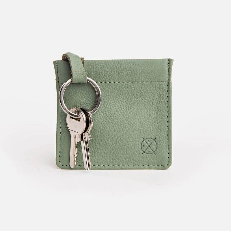 STITCH & HIDE: Key Pouch | Sage