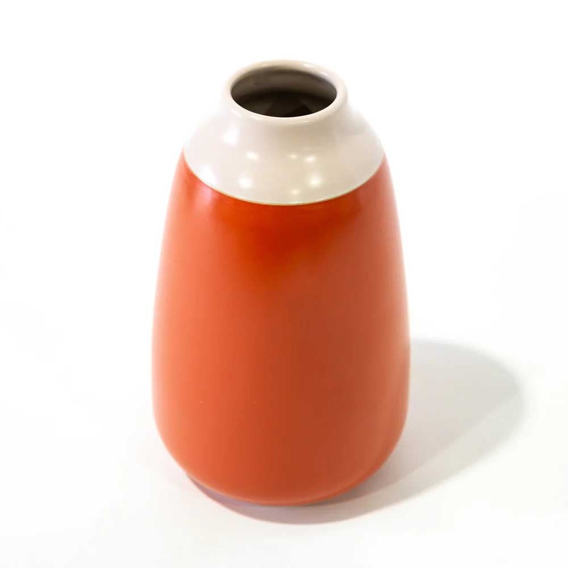 BISON: Duo Vase Long | Persimmon