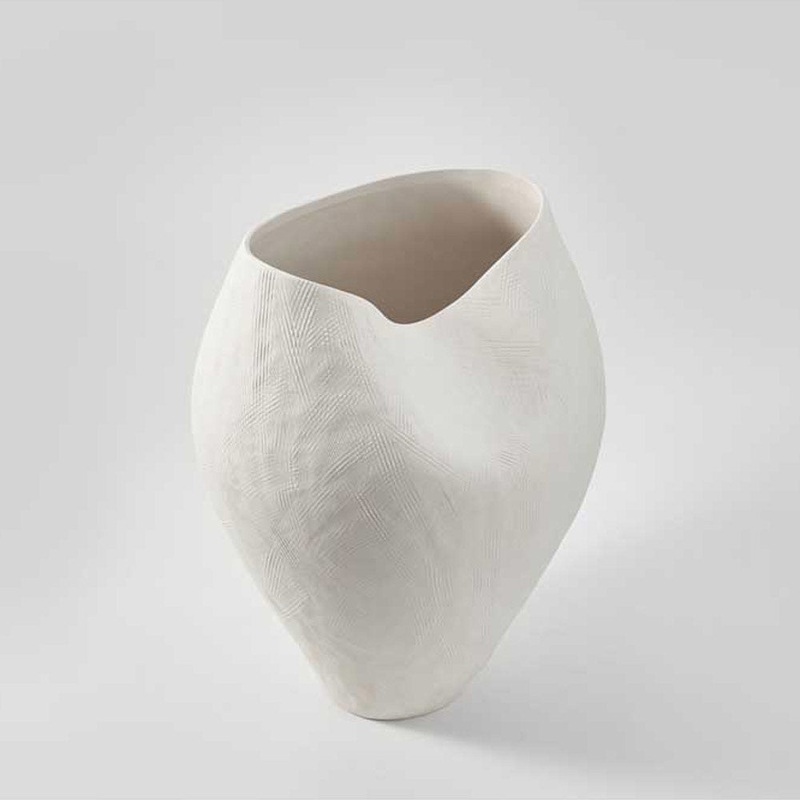 THE FOUNDRY: Moule Vase Ivory | Large
