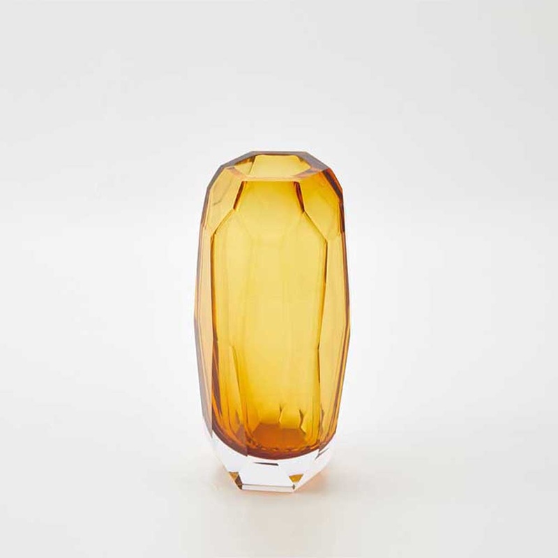 THE FOUNDRY: Radiant Vase Polished Citrine | Small
