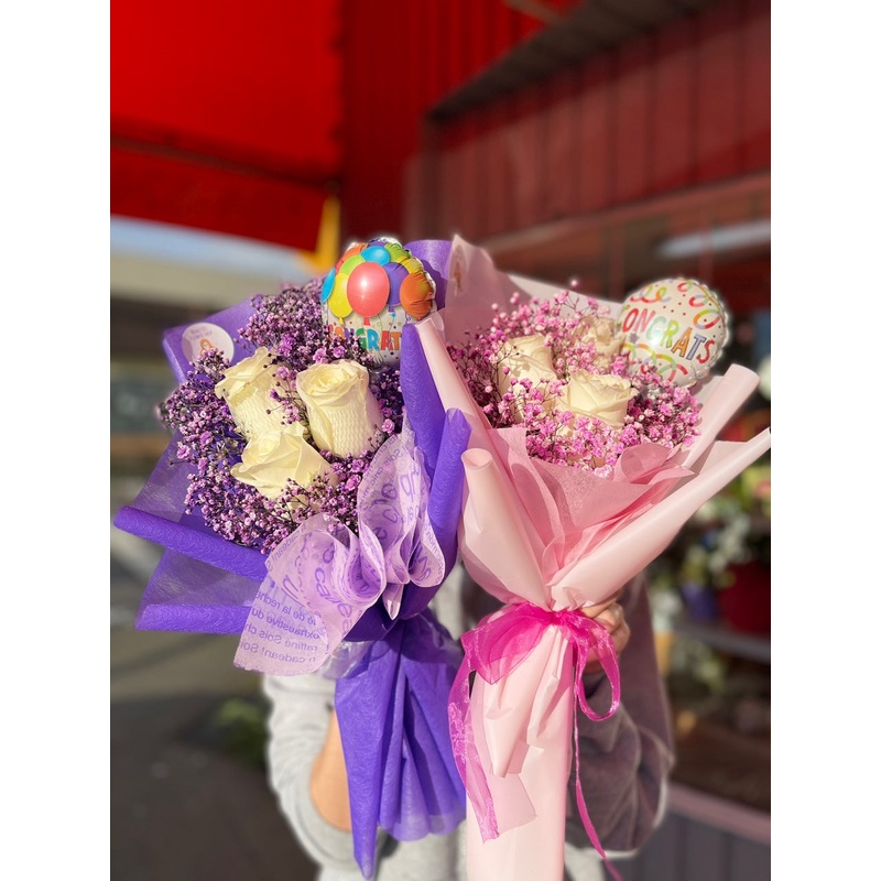 Dyed flower bouquet-Standard & Deluxe