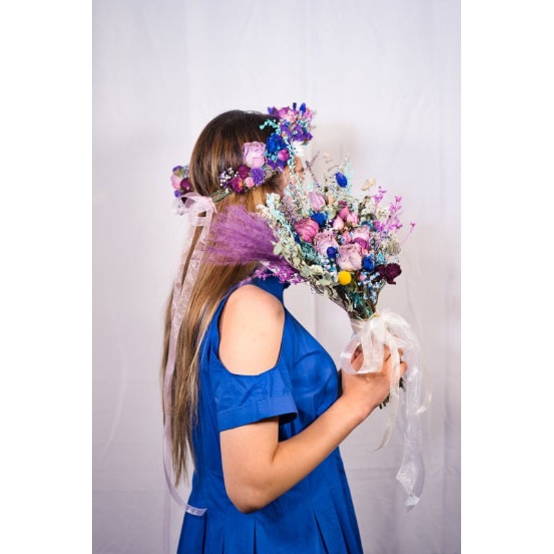 Dry Flower Bouquet and Wreath