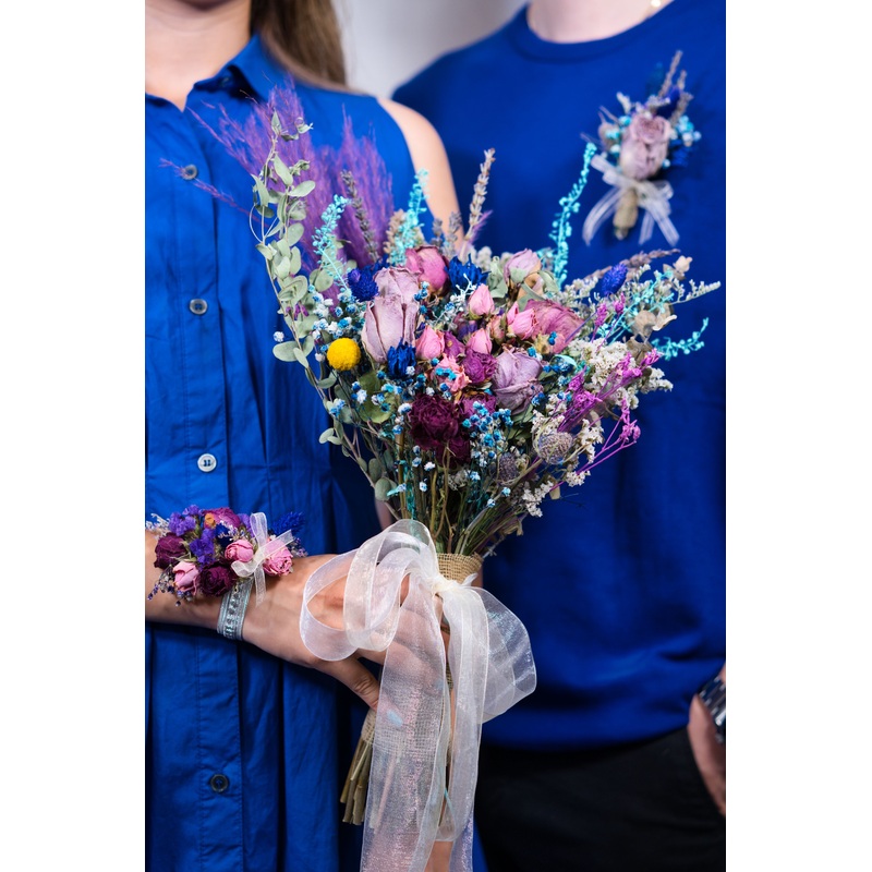 Dry Flower Wedding Set