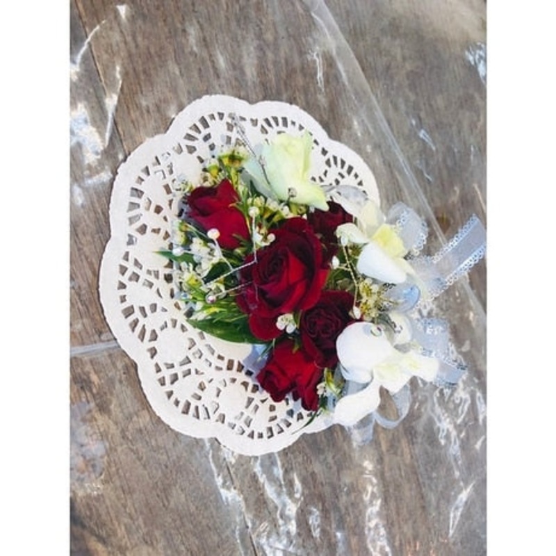 Romantic Red Corsage-Standard