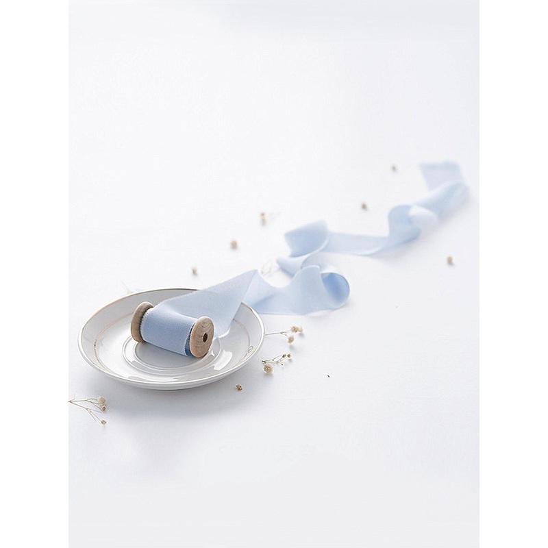 1.2Yd Chiffon Ribbon – Baby Blue