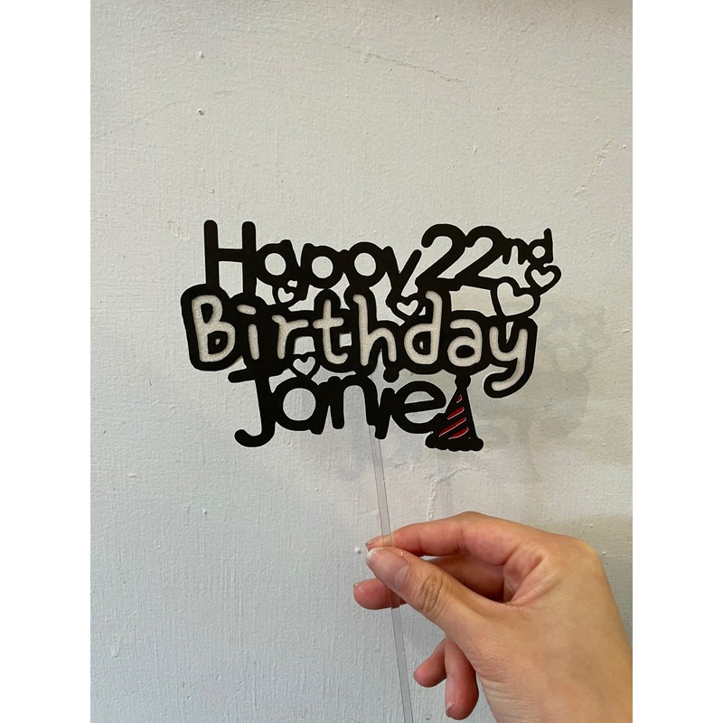 Birthday Topper 2