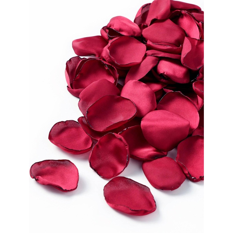 200pcs Red Silk Rose Petals