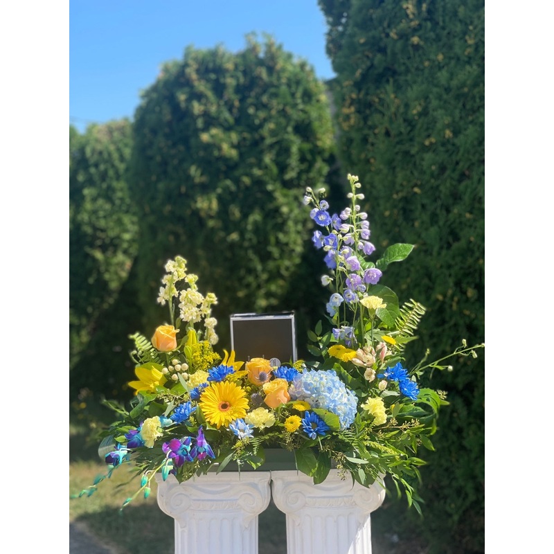 Gentle Urn Arrangement