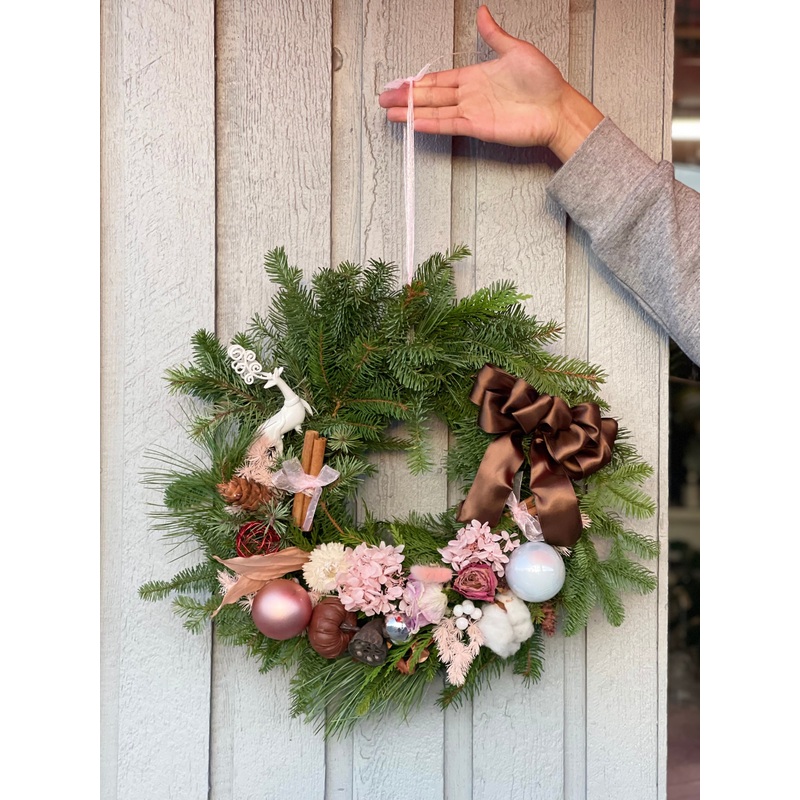 Preserved Flower Wreath