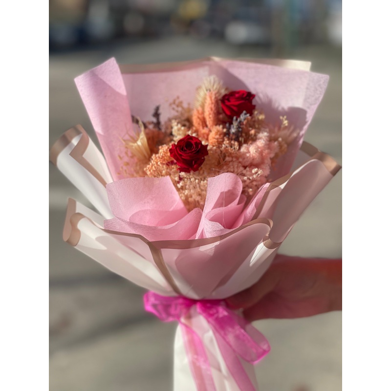 Preserved Mini Flower Bouquet