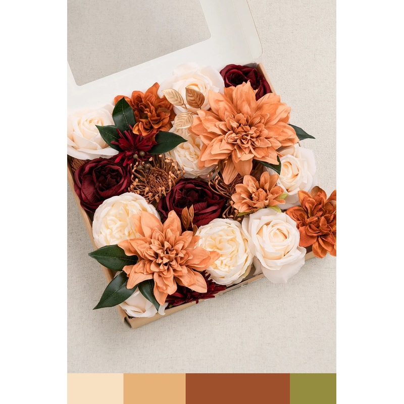 DIY Designer Flower Boxes in Sunset Terracotta