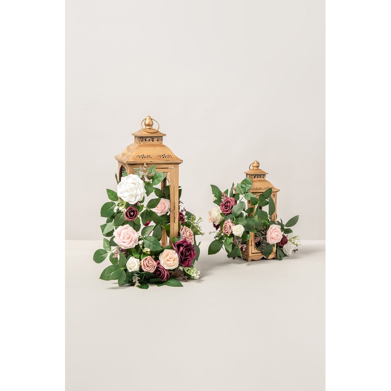 2ft Flower Garlands in Romantic Marsala