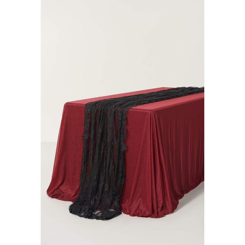 Tablecloth & Table Runner Set for Sweetheart/Head Table | Clearance