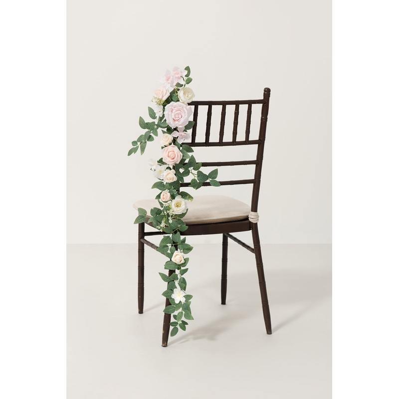 Wedding Hanging Chair Back Decoration in Blush & Cream | Clearance