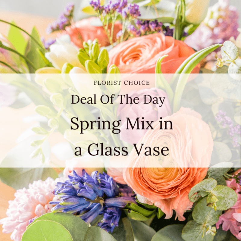 Florist Choice Spring Vase