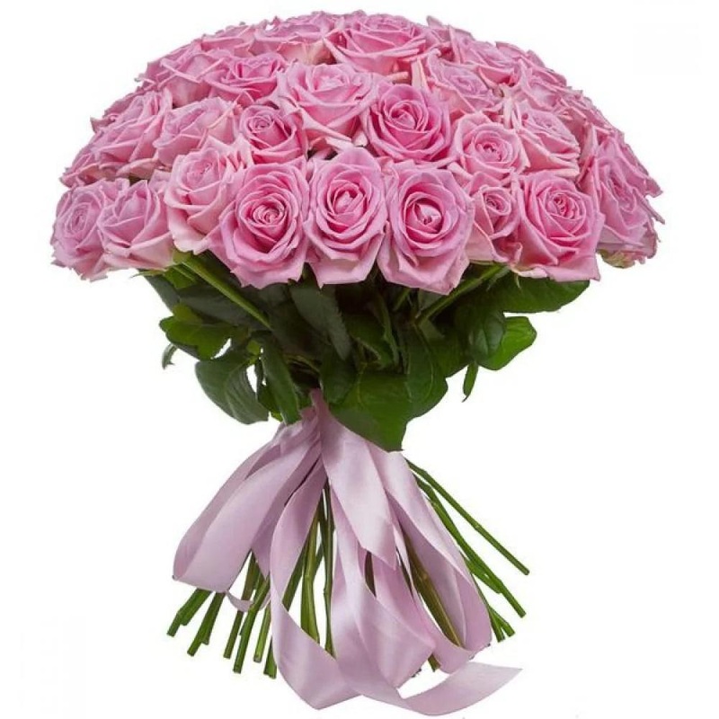 PINK HEAVEN ROSES BOUQUET-12 Roses & 18 Roses & 24 Roses & 50 Roses & 100 Roses