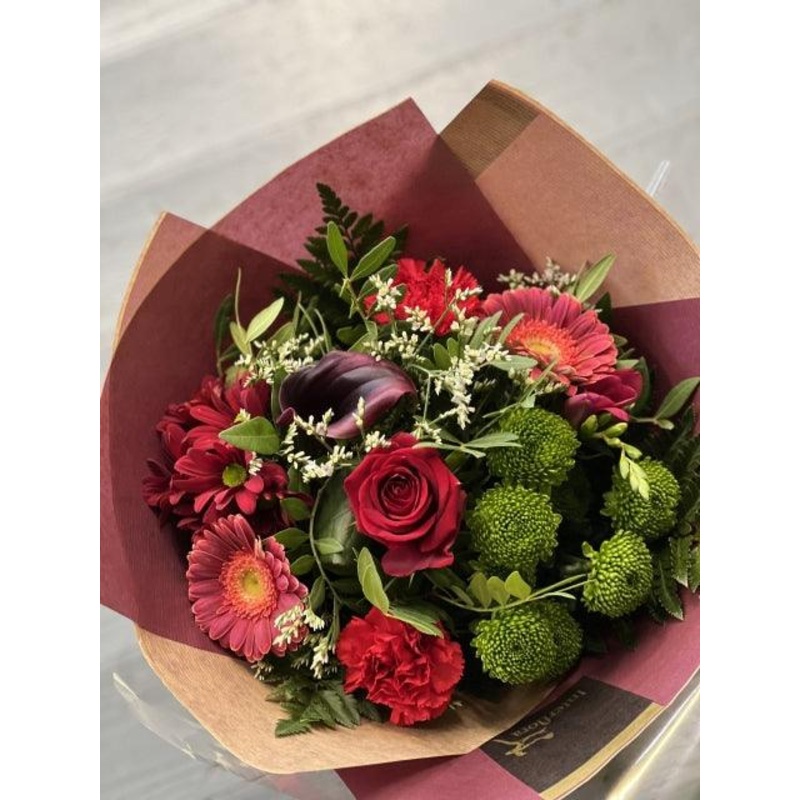 Vibrant Festive Bouquet 3-37.00 – Standard (As shown in image) & 40 – Grand & 45 – Superior & 50 – Exquisite