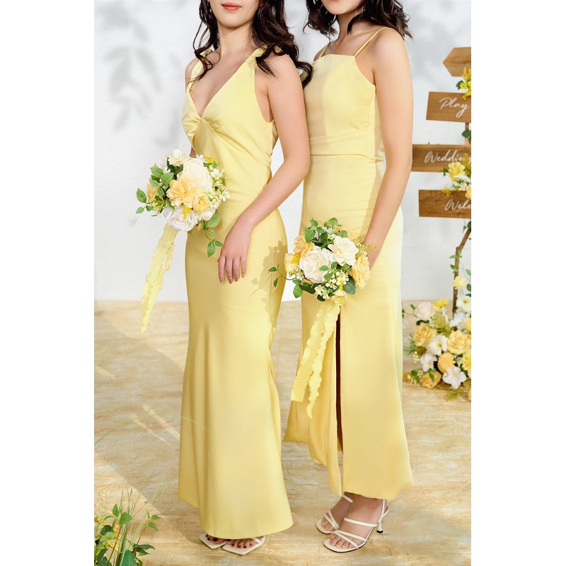 Additional Flower Decorations in Lemonade Yellow