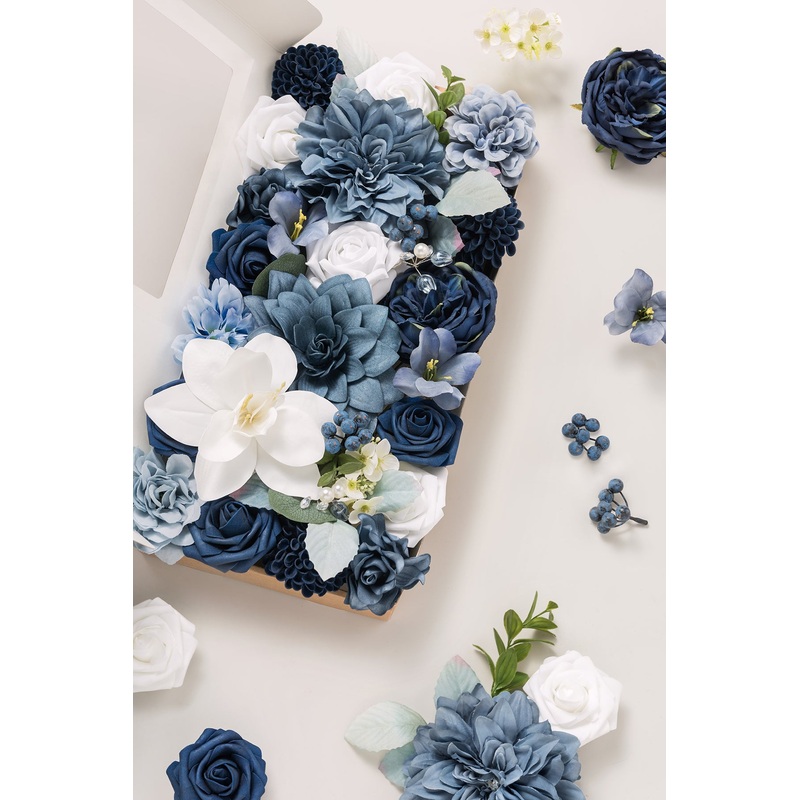 DIY Kits For Centerpieces in Blue Colors