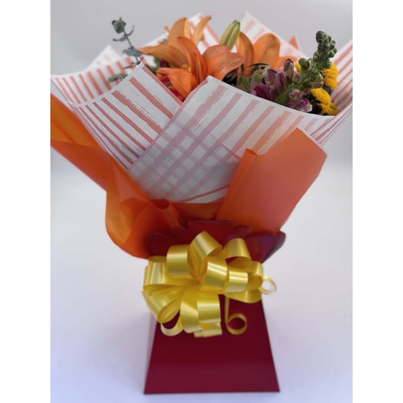 Neon Lights Hand tied Bouquet-Standard & medium & Large & Deluxe