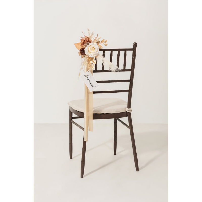 Aisle & Chair Decor in Rust & Sepia