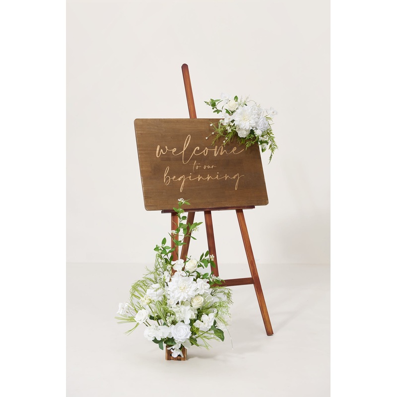 Deluxe Combo Set Flower Sign Decor in May Lily & Olive | Clearance