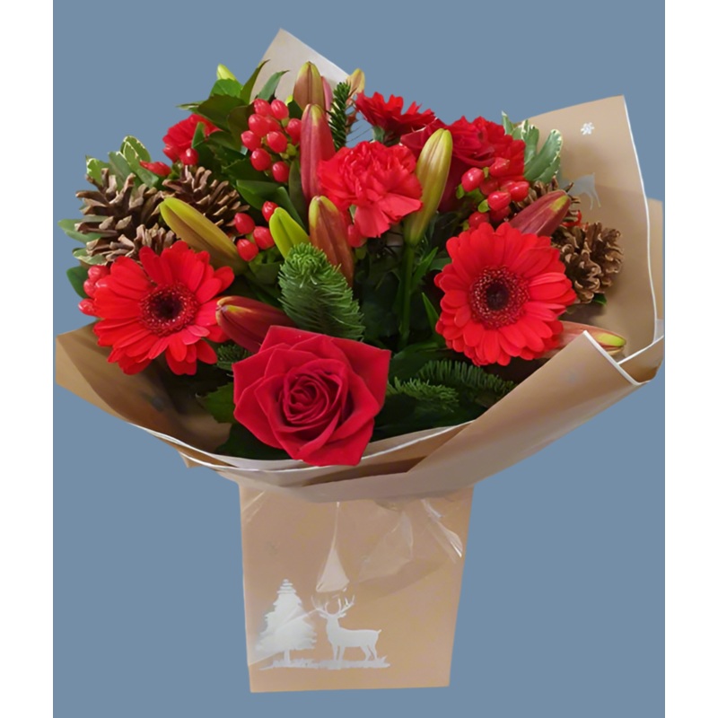 Merry Christmas Hand-tied Bouquet